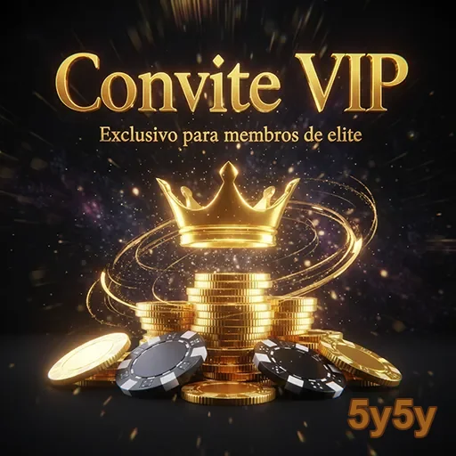 Convite VIP dos serviços oferecidos pelo site 5y5y, com design elegante e convidativo.